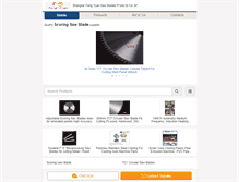 Tablet Screenshot of china-saw-blades.com